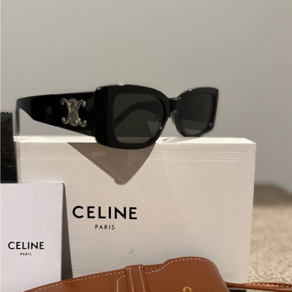 Used Celine Black Sunglasses CL40282U